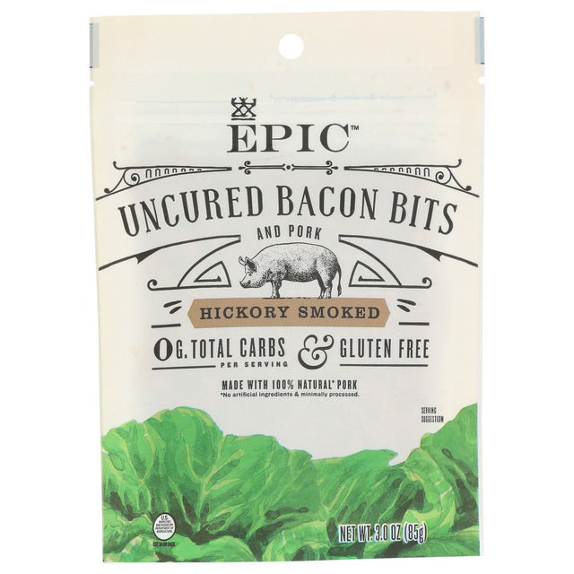 EPIC: Hickory Smoked Uncured Bacon Bits, 3 oz - #tag1# - #tag2#