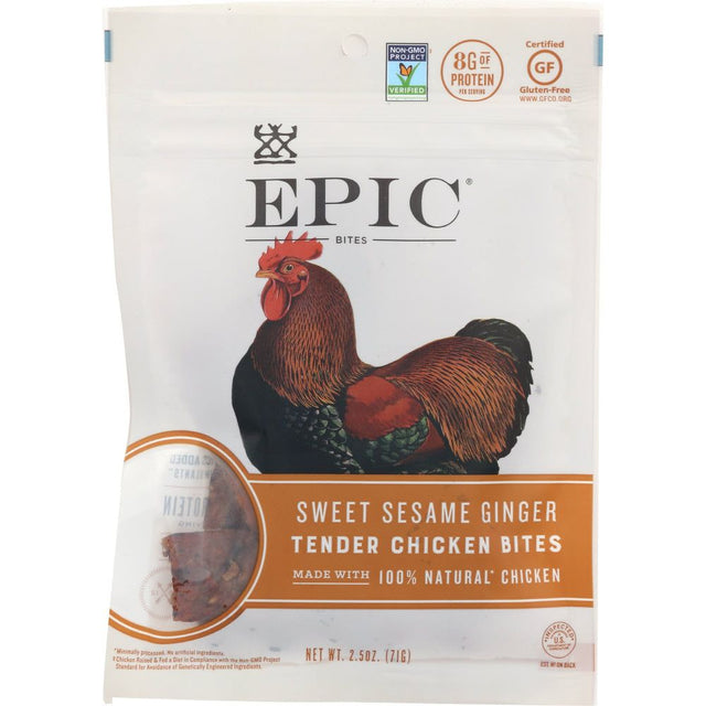 EPIC: Sweet Sesame Ginger Chicken Bites, 2.5 oz - #tag1# - #tag2#