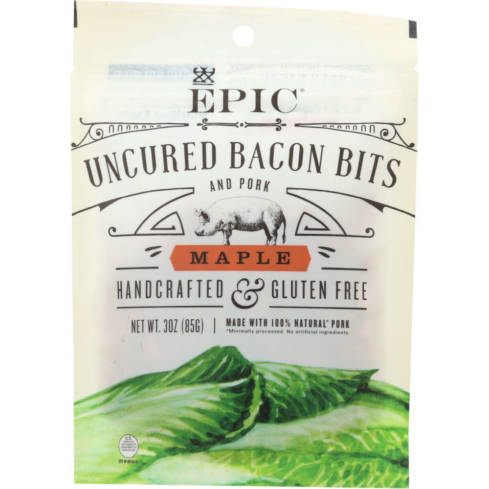 EPIC: Uncured Bacon Bits Maple, 3 oz - #tag1# - #tag2#