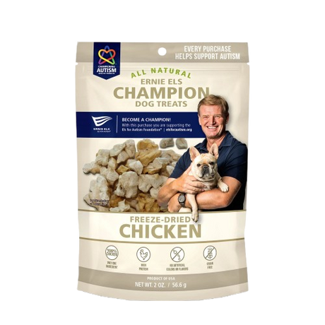ERNIE ELS: Freeze Dried Chicken Breast Dog Treats, 2 oz - #tag1# - #tag2#