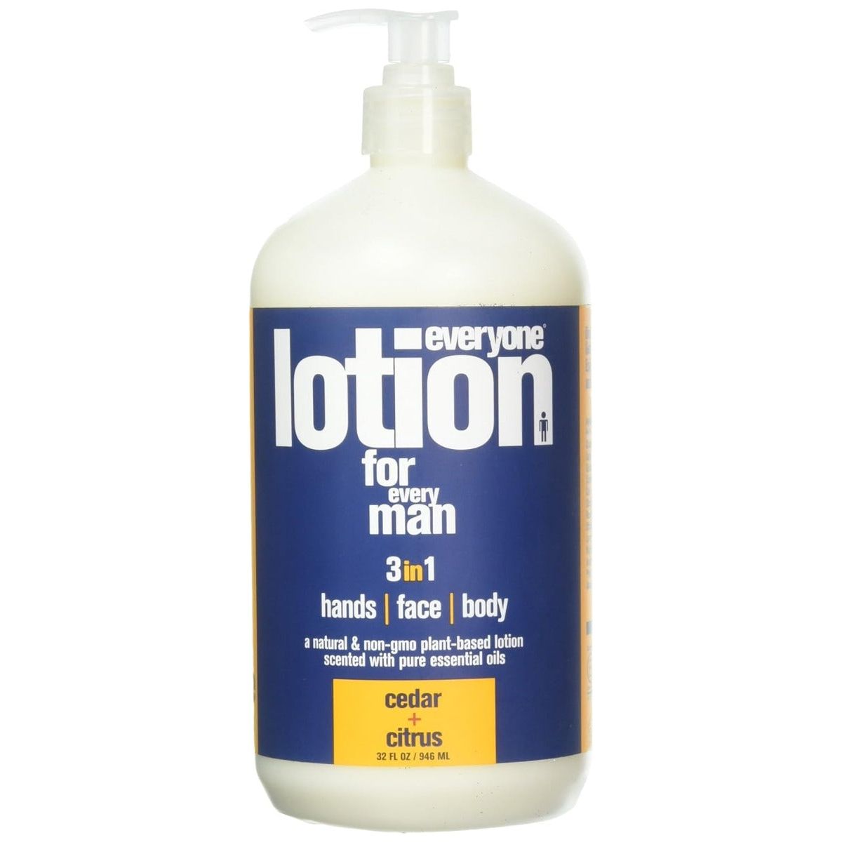 EVERYONE: Lotion for Men 3-in-1 Cedar Plus Citrus, 32 oz - #tag1# - #tag2#