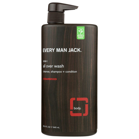 EVERY MAN JACK: Cedarwood 3in1 All Over Wash, 32 oz - #tag1# - #tag2#