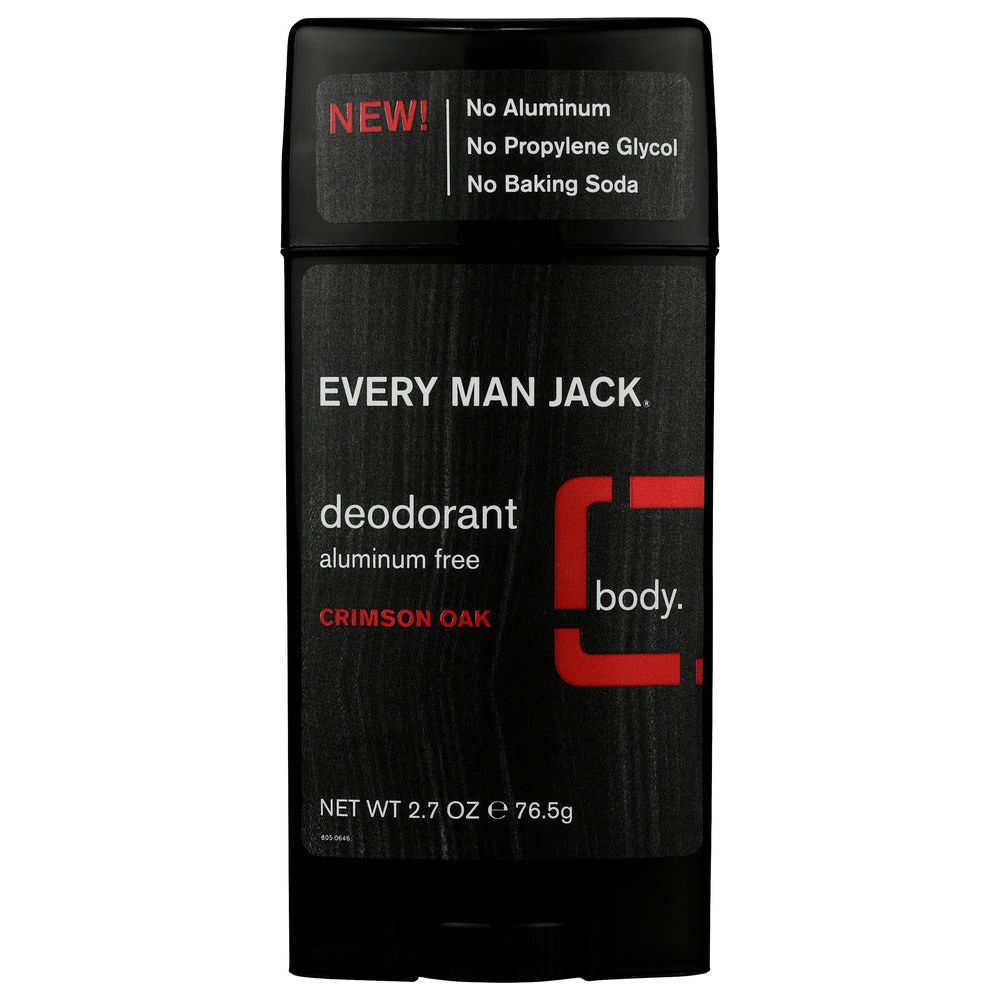 EVERY MAN JACK: Crimson Oak Deodorant Stick, 2.7 oz - #tag1# - #tag2#