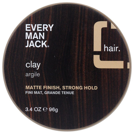 EVERY MAN JACK: Fragrance Free Clay, 3.4 oz - #tag1# - #tag2#