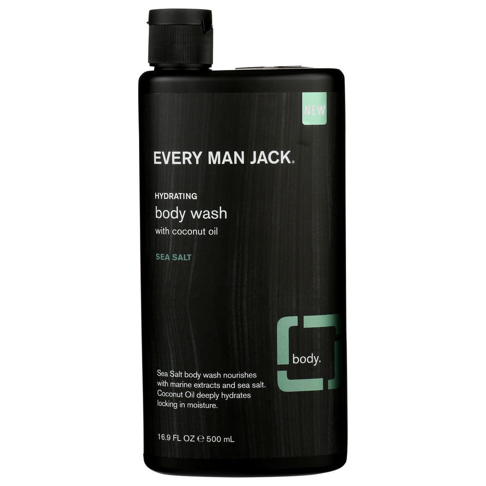 EVERY MAN JACK: Sea Salt Body Wash, 16.9 oz - #tag1# - #tag2#