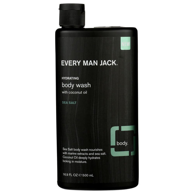 EVERY MAN JACK: Sea Salt Body Wash, 16.9 oz - #tag1# - #tag2#