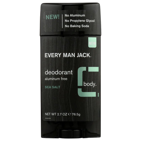 EVERY MAN JACK: Sea Salt Deodorant Stick, 2.7 oz - #tag1# - #tag2#