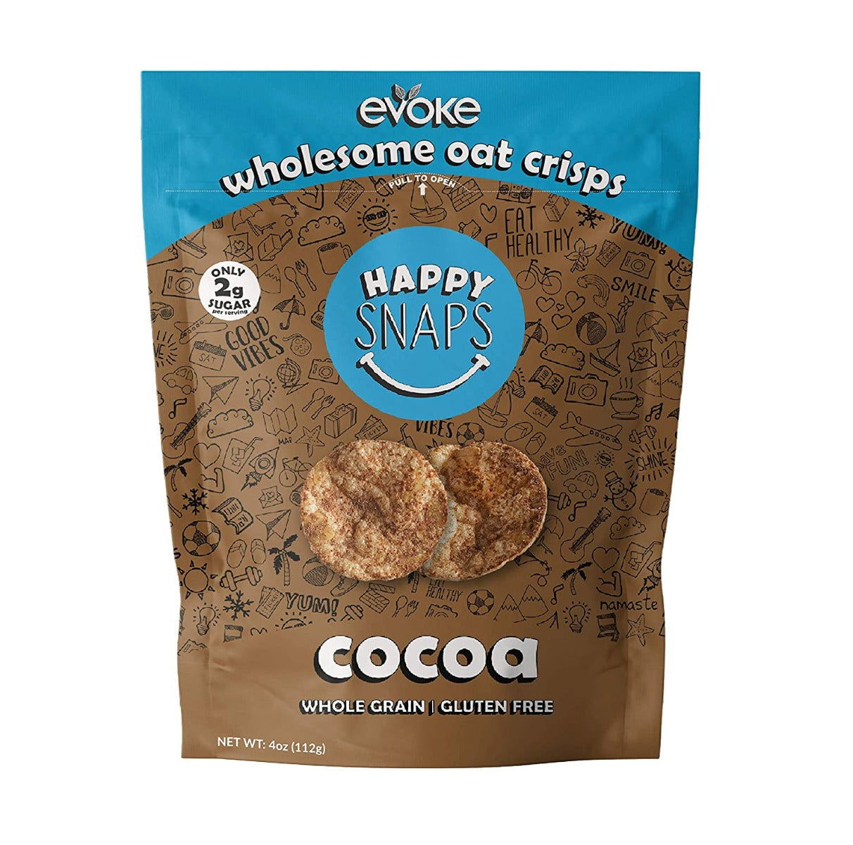 EVOKE HEALTHY FOODS: Cocoa Oat Crisp, 4 oz - #tag1# - #tag2#