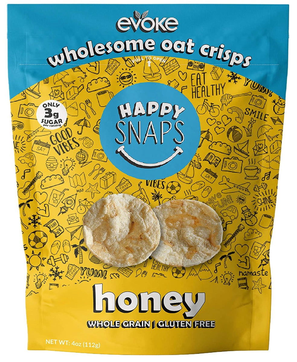 EVOKE HEALTHY FOODS: Honey Oat Crisp, 4 oz - #tag1# - #tag2#