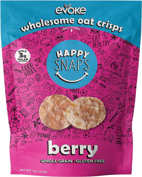 EVOKE HEALTHY FOODS: Oat Berry Crisps, 4 oz - #tag1# - #tag2#