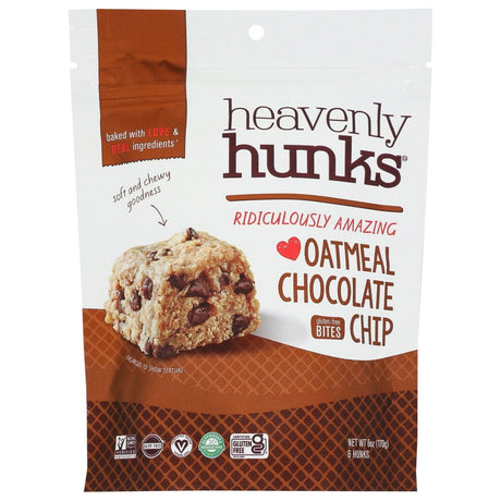 E&CS SNACKS: Oatmeal Chocolate Chip Heavenly Hunk Cookie, 6 oz - Sunshine Co Op. - #tag1# - #tag2# - #tag3# - #tag4#