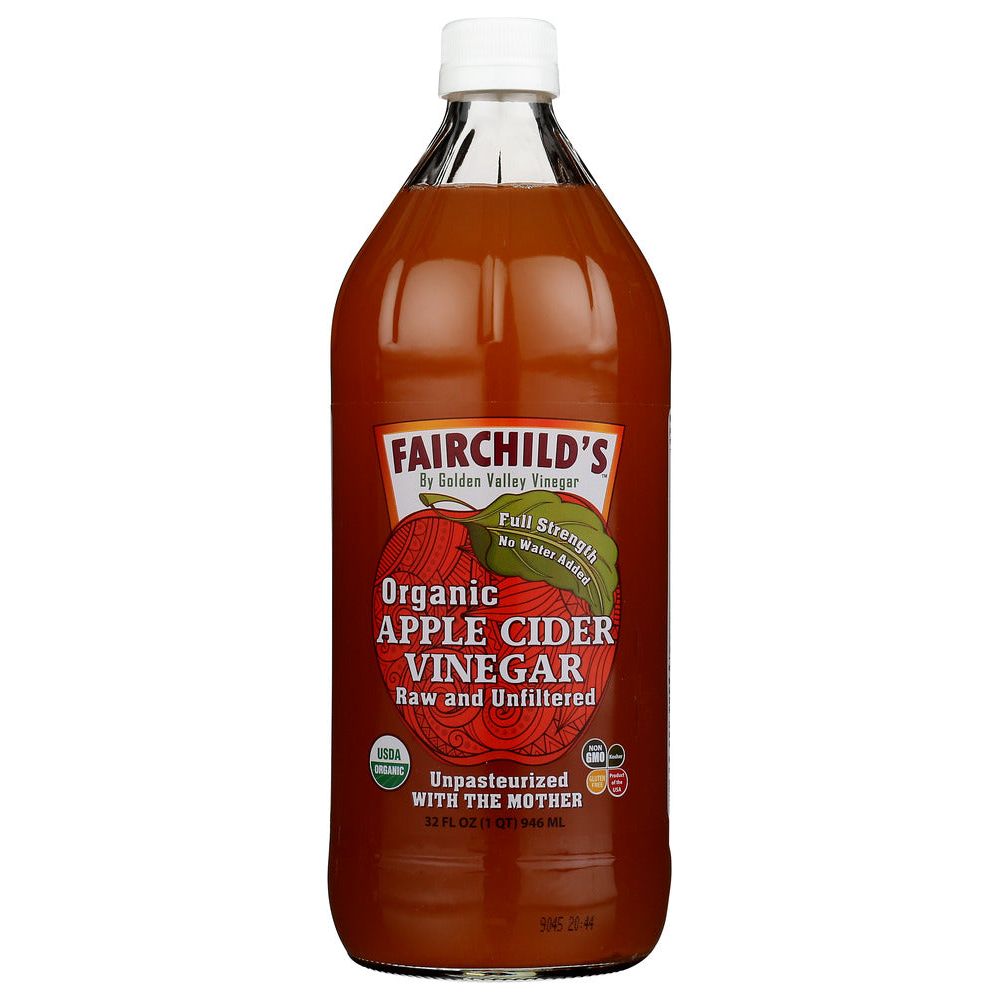 FAIRCHILDS: Vinegar Apple Cider Org, 32 oz - #tag1# - #tag2#