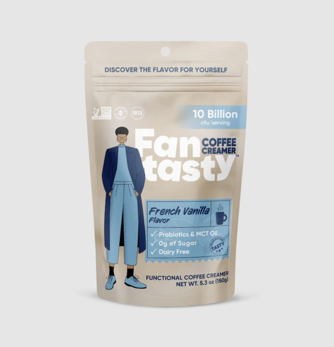 FAN TASTY FOODS: Creamer French Vanilla Probiotic, 5.29 oz - #tag1# - #tag2#