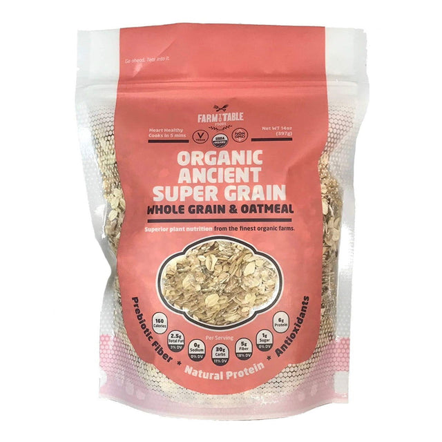 FARM TO TABLE: Otml Anct Spr Grn Whl Org, 14 oz - #tag1# - #tag2#