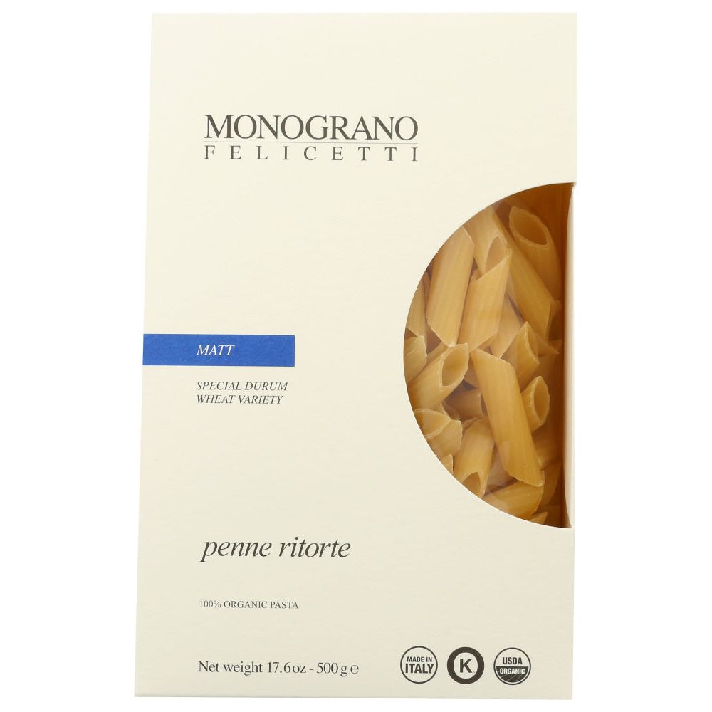 FELICETTI: Matt Penne Ritorte Pasta, 17.6 oz - #tag1# - #tag2#