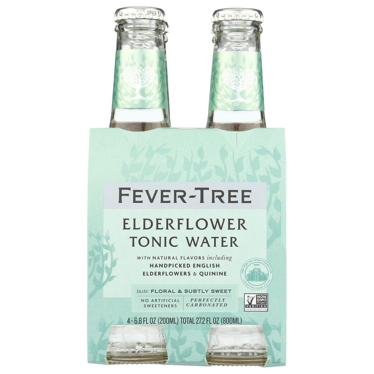 FEVER TREE: Elderflower Tonic Water 4Pk, 27.2 fo - Sunshine Co Op. - #tag1# - #tag2# - #tag3# - #tag4#