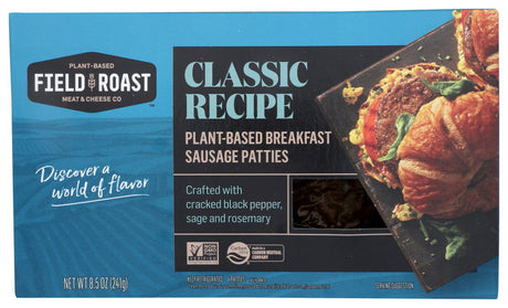 FIELD ROAST: Sausage Breakfast Patty Classic Recipe, 8.5 oz - #tag1# - #tag2#