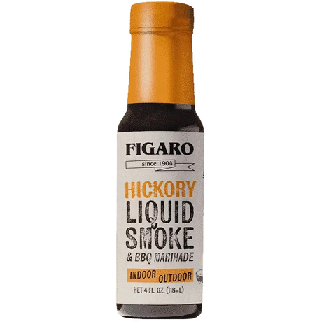 FIGARO: Hickory Liquid Smoke BBQ Marinade, 4 oz - Sunshine Co Op. - #tag1# - #tag2# - #tag3# - #tag4#