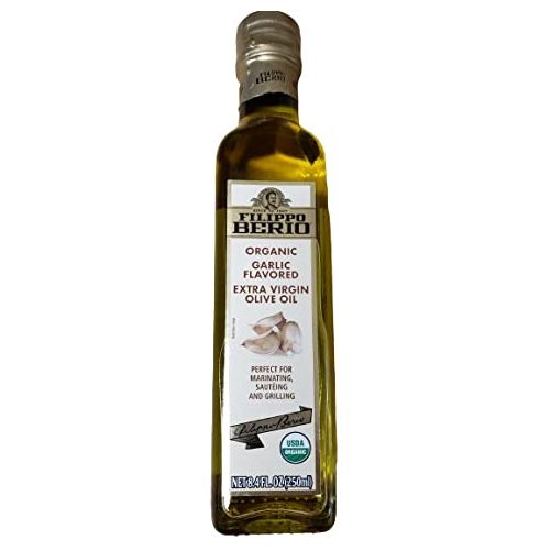 FILIPPO BERIO: Extra Virgin Olive Oil Garlic Flavored, 8.4 fo - #tag1# - #tag2#