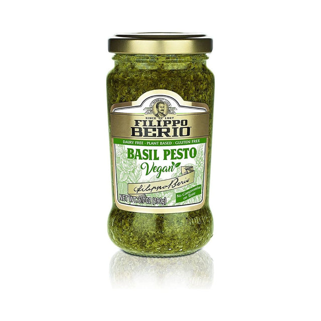 FILIPPO BERIO: Vegan Basil Pesto, 6.7 oz - #tag1# - #tag2#