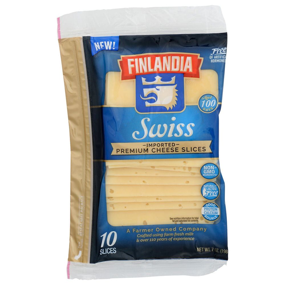 FINLANDIA: Cheese Swiss Slices, 7 oz - #tag1# - #tag2#