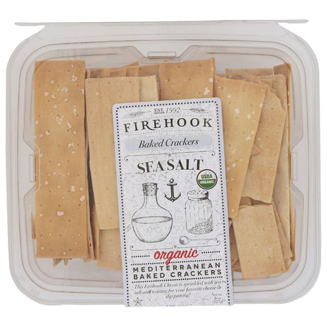 FIREHOOK: Seasalt Baked Cracker, 7 Oz - Sunshine Co Op. - #tag1# - #tag2# - #tag3# - #tag4#