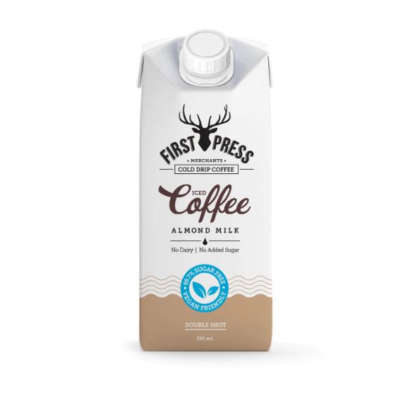 FIRST PRESS MERCHANTS: Iced Coffee Almond Milk No Added Sugar, 11.8 fo - #tag1# - #tag2#
