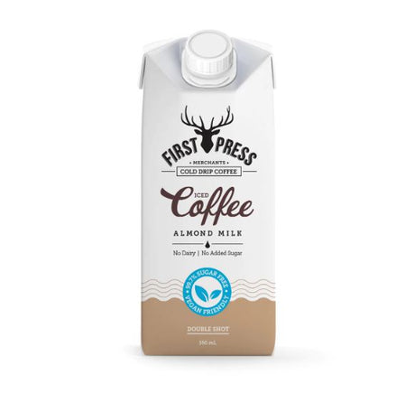 FIRST PRESS MERCHANTS: Iced Coffee Almond Milk No Added Sugar, 11.8 fo - #tag1# - #tag2#