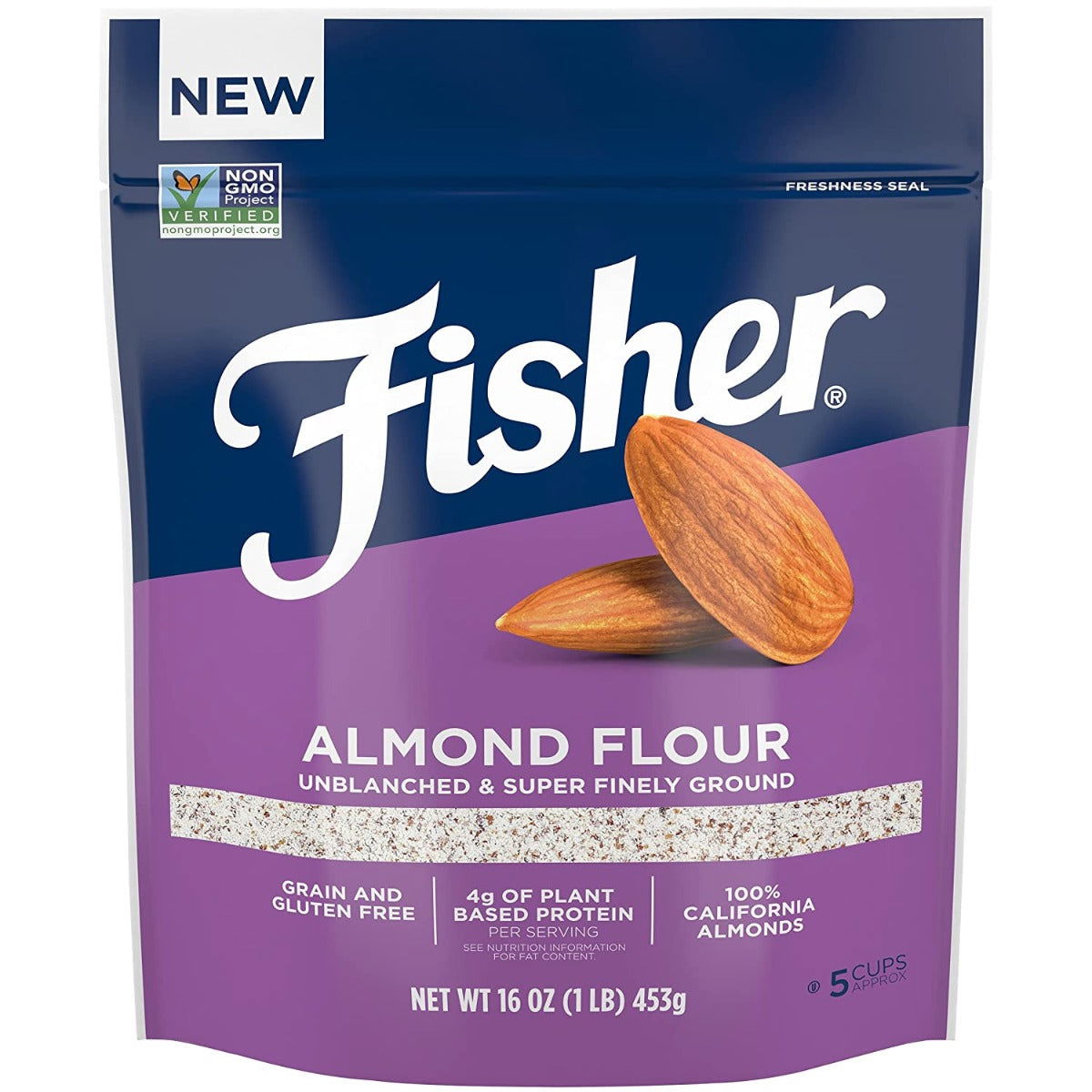 FISHER: Almond Flour, 16 oz - #tag1# - #tag2#