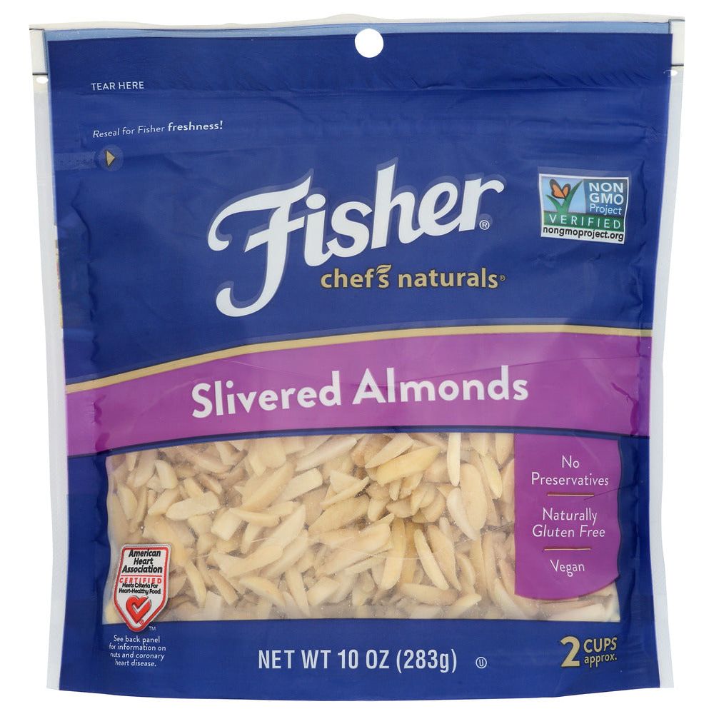 FISHER: Almonds Slivered, 10 OZ - #tag1# - #tag2#