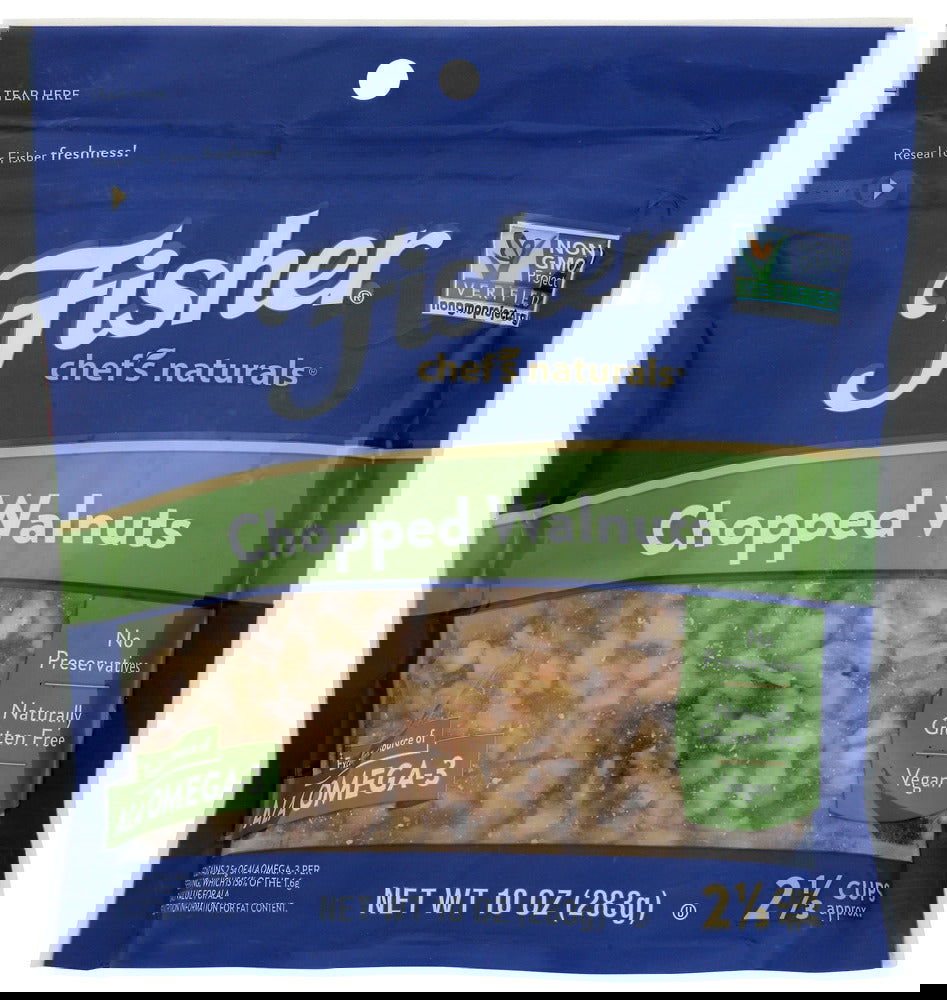 FISHER: Chopped Walnuts, 10 oz - #tag1# - #tag2#