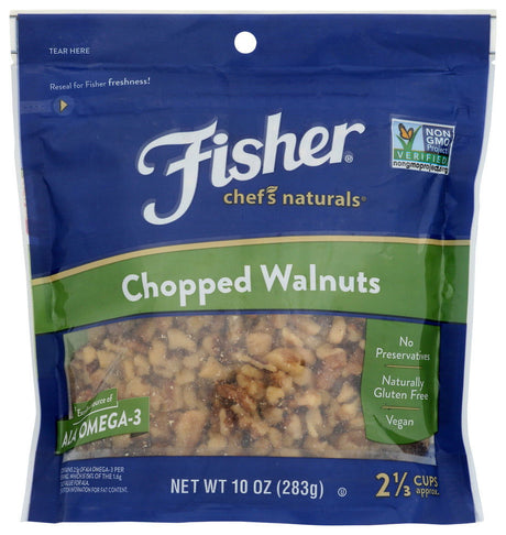 FISHER: Chopped Walnuts, 10 oz - #tag1# - #tag2#