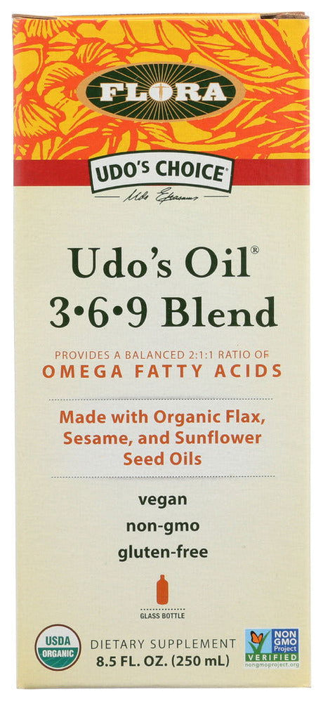 FLORA HEALTH: Udos Choice 369 Blend, 8.5 fo - #tag1# - #tag2#