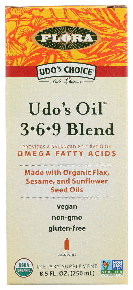 FLORA HEALTH: Udos Choice 369 Blend, 8.5 fo - #tag1# - #tag2#