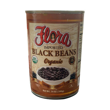 FLORA: Organic Black Beans, 14 oz - #tag1# - #tag2#