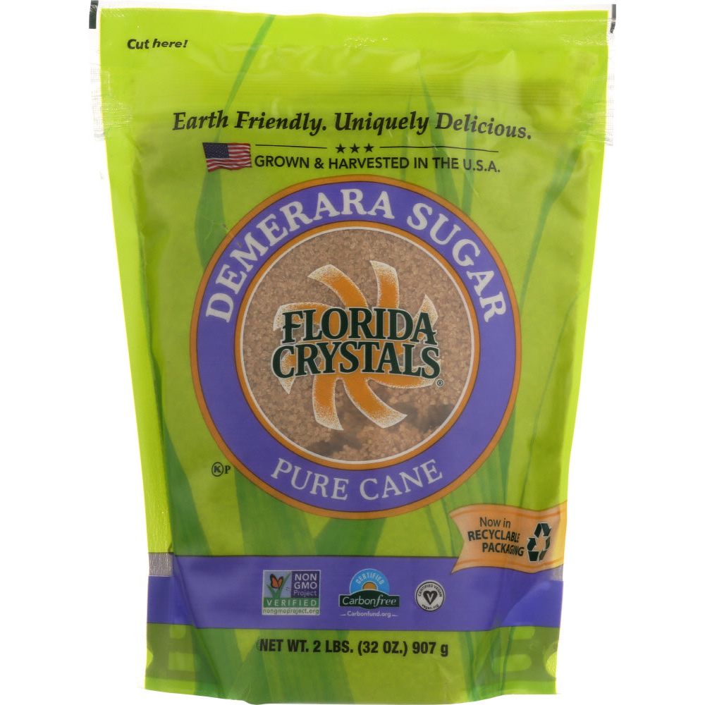 FLORIDA CRYSTALS: Sugar Demerara, 32 oz - #tag1# - #tag2#