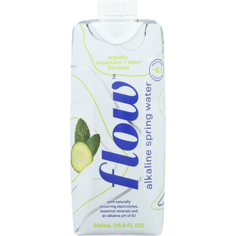 FLOW WATER: Cucumber Mint Alkaline Spring Water, 16.9 fo - Sunshine Co Op. - #tag1# - #tag2# - #tag3# - #tag4#