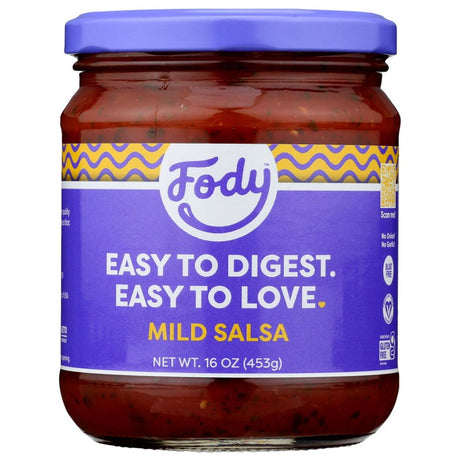 FODY FOOD CO: Mild Salsa, 16 oz - Sunshine Co Op. - #tag1# - #tag2# - #tag3# - #tag4#