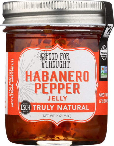 FOOD FOR THOUGHT: Jelly Habanero Pepper, 9 oz - #tag1# - #tag2#