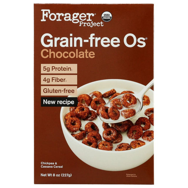 FORAGER: Chocolate Gluten Free Cereal, 8 oz - #tag1# - #tag2#