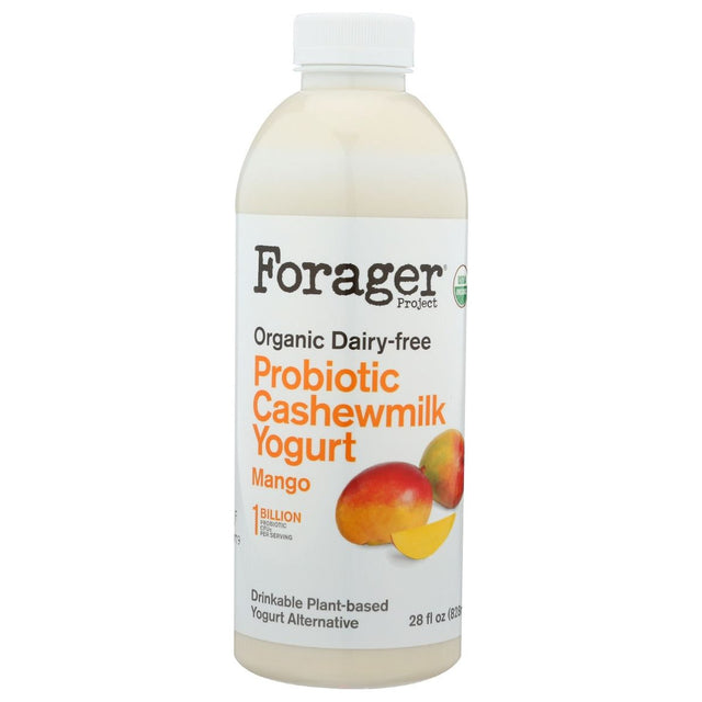 FORAGER: Mango Probiotic Yogurt Cashewmilk, 28 oz - #tag1# - #tag2#