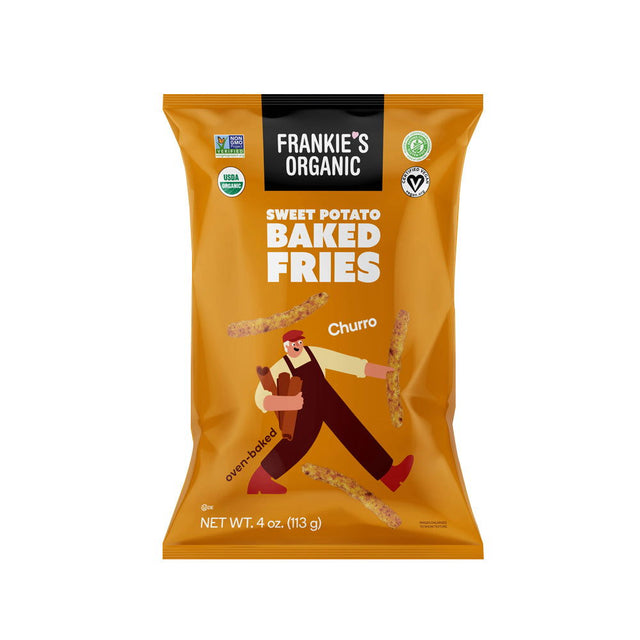 FRANKIES: Fries Churro Sweet Potato, 4 OZ - #tag1# - #tag2#