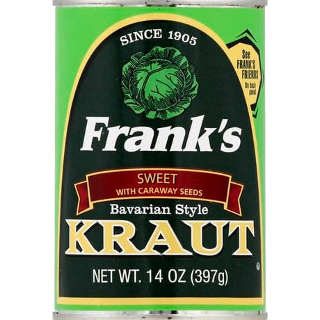 FRANKS: Bavarian Style Sauerkraut, 14 oz - #tag1# - #tag2#