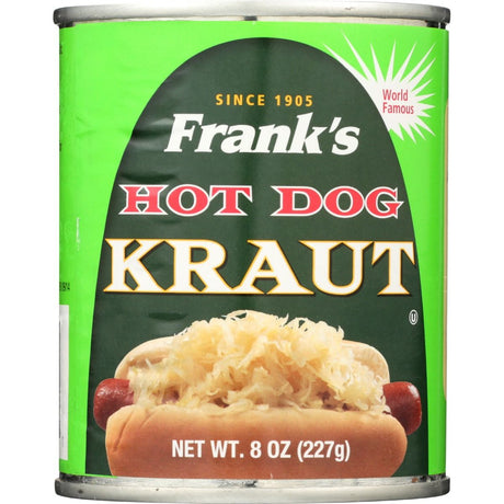 FRANKS: Hot Dog Sauerkraut, 8 oz - #tag1# - #tag2#