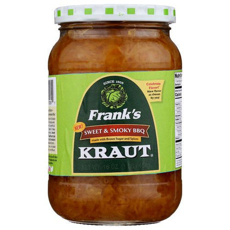 FRANKS: Kraut Sweet & Smokey Bbq, 16 OZ - #tag1# - #tag2#