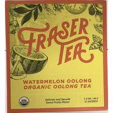 FRASER TEA: Tea Watermelon Oolong Org, 1.4 oz - #tag1# - #tag2#