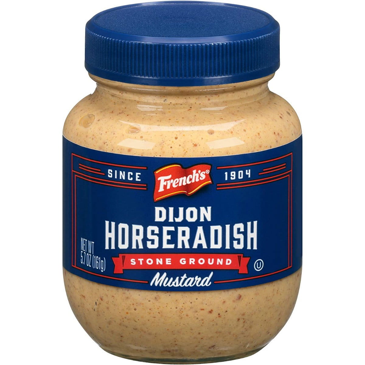 FRENCHS: Dijon Horseradish Stone Ground Mustard, 5.7 oz - #tag1# - #tag2#