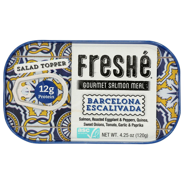 FRESHE: Salmon Barcelona Esclvada, 4.25 oz - #tag1# - #tag2#