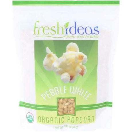 FRESH IDEAS: Pebble White Popcorn, 1 lb - #tag1# - #tag2#