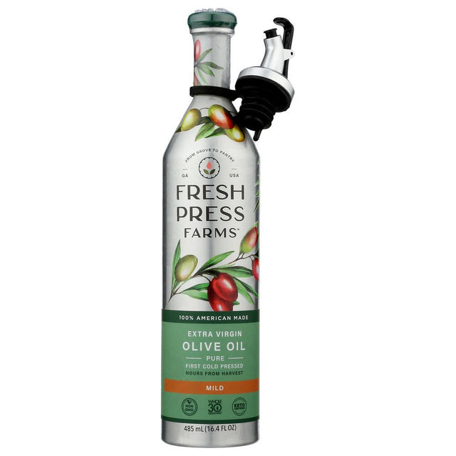 FRESH PRESS FARMS: Mild Extra Virgin Olive Oil, 485 ml - #tag1# - #tag2#